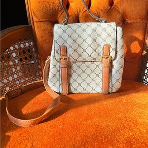 Stylish Beige and Brown Women's Bag